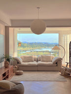 Cloud Sofa- Modern fabric sofa reviews- sectional for living room
